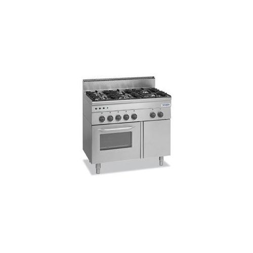 Gastro Gasherd Dexion Serie 66 - 100/60 mit Gasbackofen und Elektrogrill