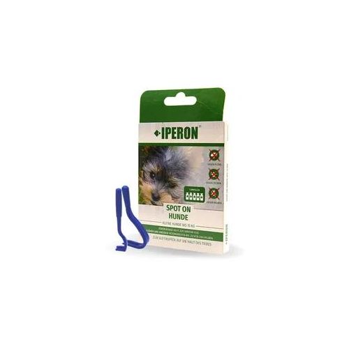 5 x 1 ml IPERON® SPOT-ON kleine Hunde + Zeckenhaken