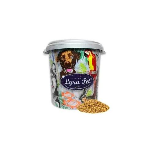 10 kg Lyra Pet® Weizenflocken in 30 L Tonne