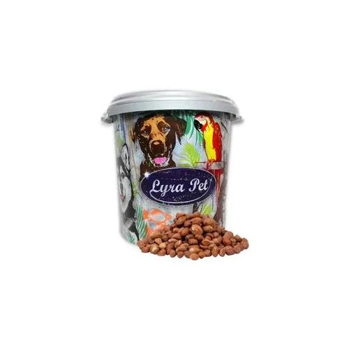 10 kg Lyra Pet® Erdnusskerne mit Haut in 30 L Tonne