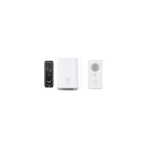 eufy Video Doorbell Dual + HomeBase 2 + Doorbell Chime