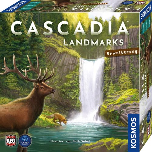 Kosmos Gesellschaftsspiel Cascadia Landmarks