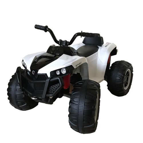 TPFLiving Elektro-Kinderquad Quad S888 weiss - Kinderauto - Elektroquad - Kinder-Quad - Sitz