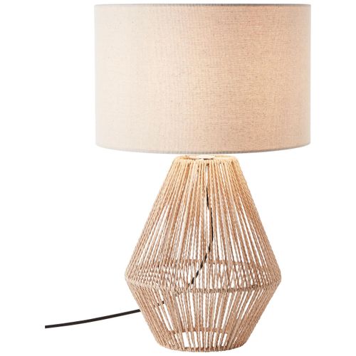 Brilliant Tischleuchte »Laraine«, 1 flammig, Leuchtmittel E27 ohne Leuchtmittel, natur/beige