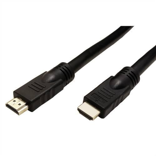 ROLINE UHD HDMI 4K Kabel, mit Repeater, 10 m