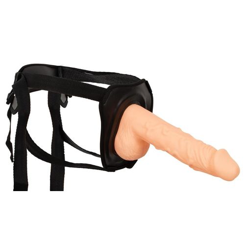 Umschnalldildo „Erection Assistant Hollow Strap-On“, hohl – auch die Hoden