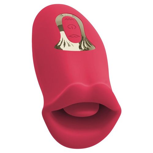 Auflegevibrator „Oral Fun“ mit Moving-Lips & Vibro-Zunge