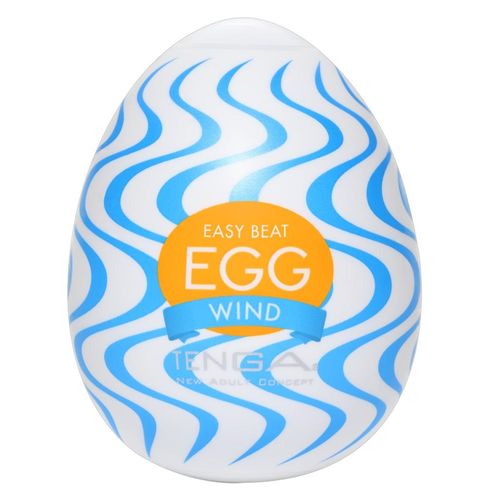 Masturbator „Egg Wind“ mit Wellen-Stimulationsstruktur