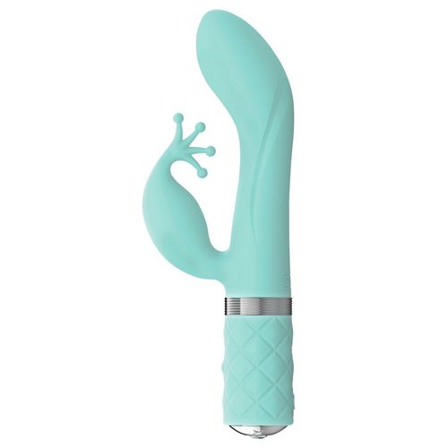 Rabbitvibrator „Kinky Luxurious Dual Massager“ mit Swarovski®-Kristall