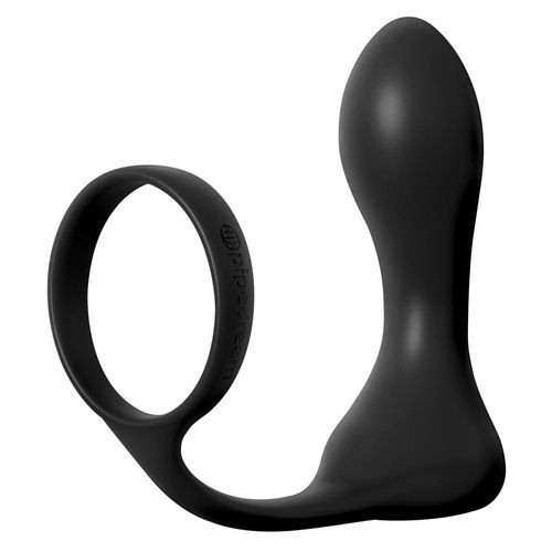 Penis-Hodenring „Rechargeable Ass-Gasm Pro“, mit Analplug
