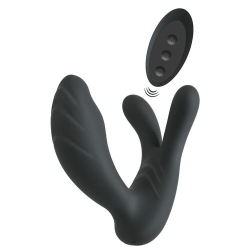 Vibrator „RC G-&P-Spot“ mit Klitoris-/Hodenstimulator