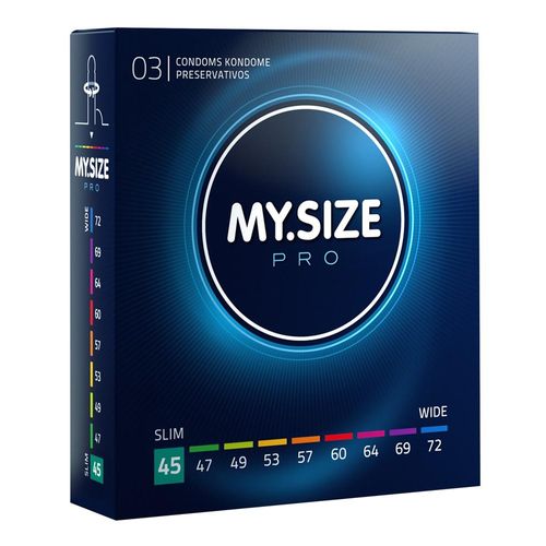 Kondome „MY.SIZE pro 45 mm“ allergenarm