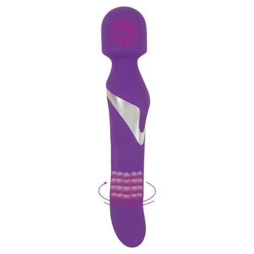 Massagestab „Wand & Pearl Vibrator“, beidseitig verwendbar