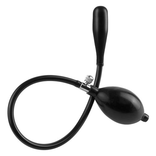 Plug „inflatable silicone ass expander“, aufblasbar