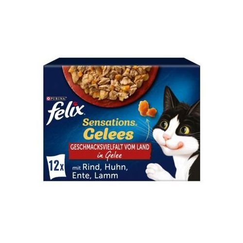 Felix Sensations Gelees 12x85g Geschmacksvielfalt vom Land