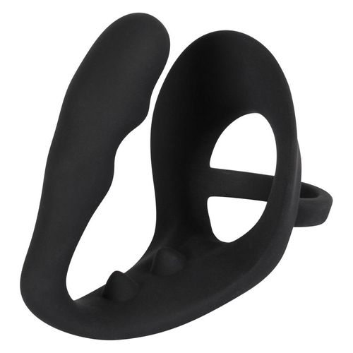 Penis-/Hodenring „Ring & plug“ mit Analplug