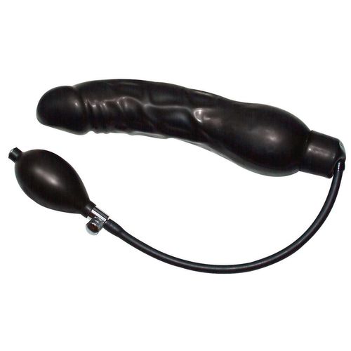 Pumpdildo „Black Latex Balloon“, 23 cm