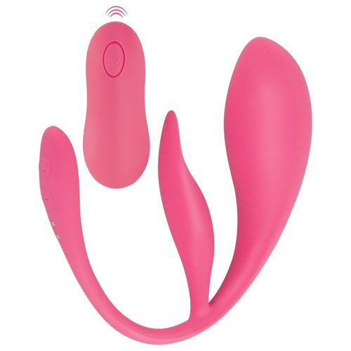 Vibro-Ei „RC Double Pleasure Love Ball“ mit Klitorisvibrator