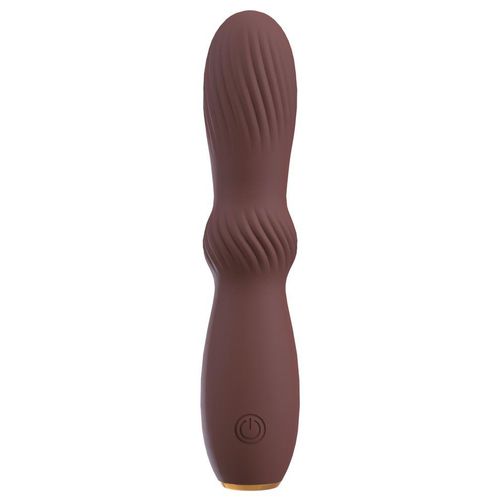 Vibrator „Hazel 04“ mit stimulierenden Strukturen