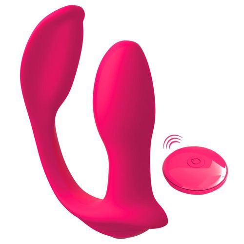 Vibrator „double ecstasy“, mit Fernbedienung