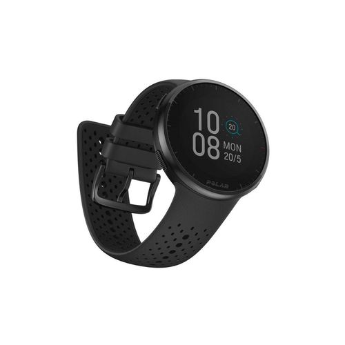 Polar PACER PRO Smartwatch (3 cm/1,2 Zoll, Proprietär), grau