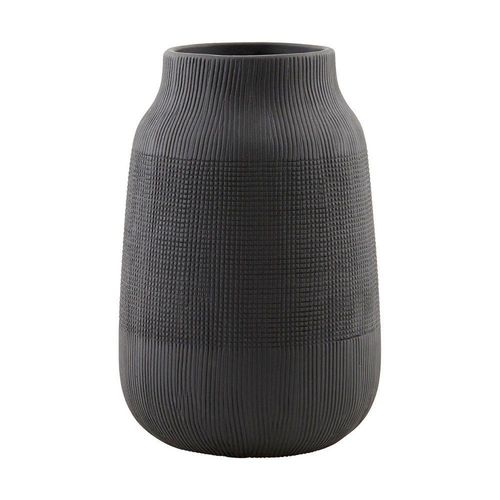 House Doctor Vase Groove, ∅ 15 cm, Höhe 22 cm