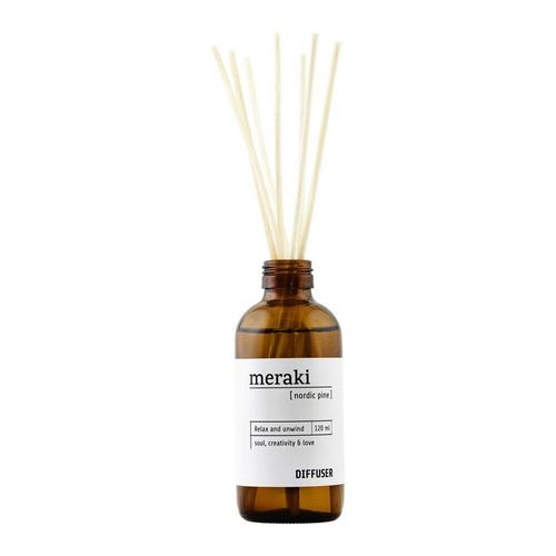 Meraki Raumduft mit 7 Stäbchen, 120 ml, Nordic pine