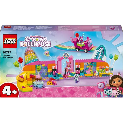 LEGO® Spielbausteine »Gabby's Dollhouse Gabbys Partyraum 10797«, (252 St.)