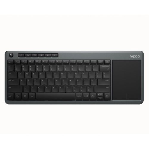 Rapoo Tastatur mit Touchpad »K2600 kabellose Multimedia-Tastatur, 2.4 GHz Verbindung«, (Fn-Tasten-Touchpad)