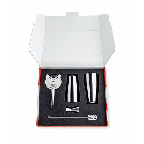 Alessi - Boston Cocktail-Set, Inox