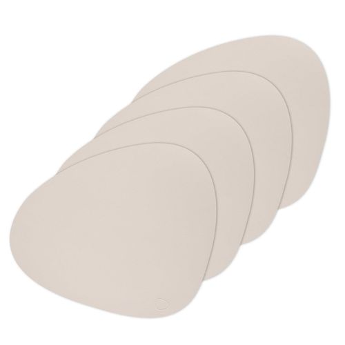 LindDNA - Tischset Curve L, Nupo soft nude (4er-Set)