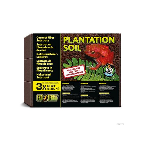 EXOTERRA Plantation Soil 650 g. 3-pak