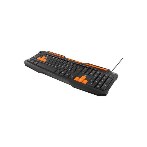 Deltaco GAMING - Gaming Tastaturen - Nordisch - Orange