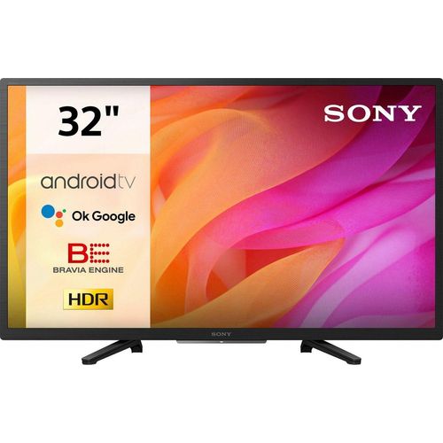 Sony KD-32W800/1 LCD-LED Fernseher (80 cm/32 Zoll, WXGA, Android TV, BRAVIA, HD Heady, Smart TV, Triple Tuner, HDR), schwarz