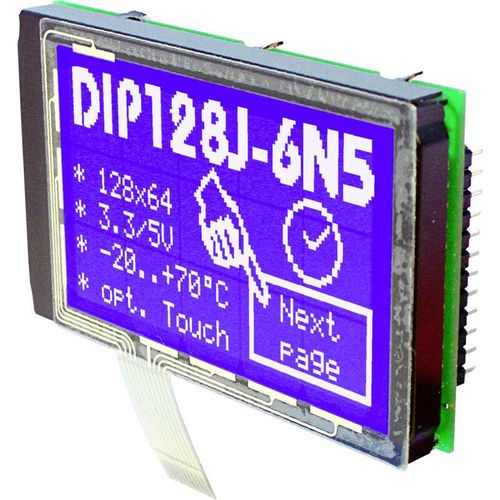 LCD-Display (b x h x t) 75 x 45.8 x 10.8 mm - Display Visions