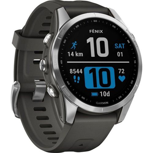 Garmin FENIX 7S Smartwatch (3,04 cm/1,2 Zoll, Garmin), grau
