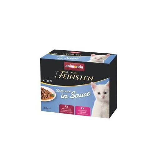 animonda Vom Feinsten Kitten Raffinesse in Sauce Mixpack 8x85 g