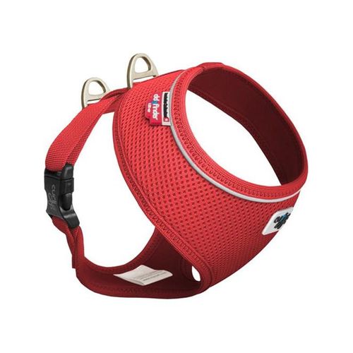 Curli Basic harness Air-Mesh red XS