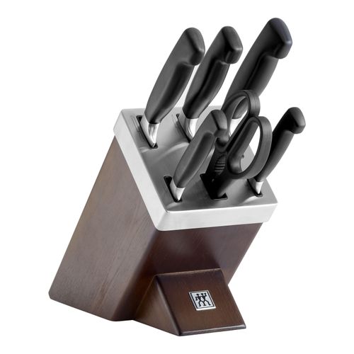 ZWILLING **** FOUR STAR 7-pcs, Bloc de couteaux, Brun Image