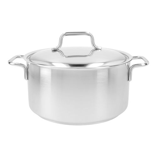 Demeyere Apollo 7 Faitout avec couvercle 22 cm, Inox 18/10 Image