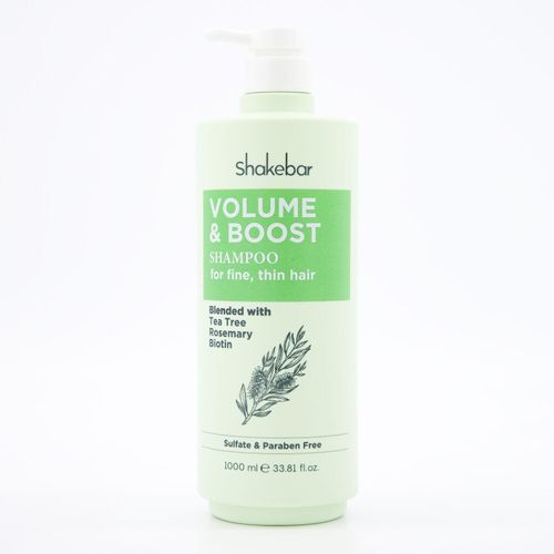 Volume & Boost Shampoo mit Teebaumöl & Rosmarin 1000ml