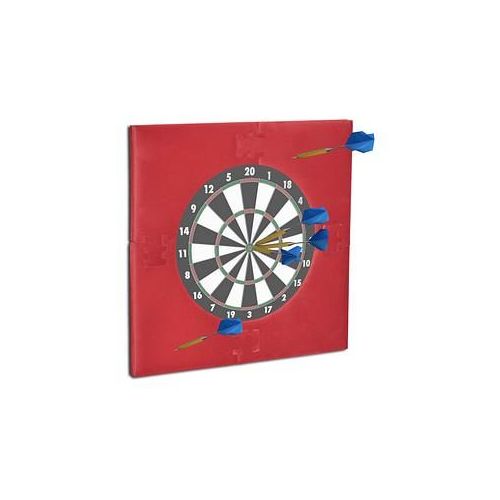 relaxdays Dartboard-Surround dunkelrot