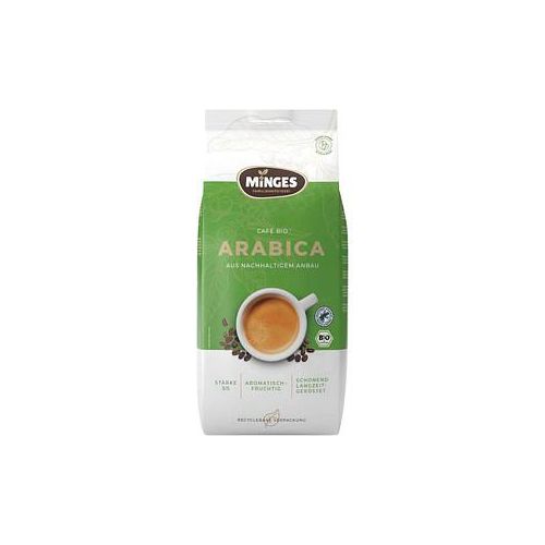 MINGES Bio-Kaffeebohnen Arabicabohnen 1,0 kg