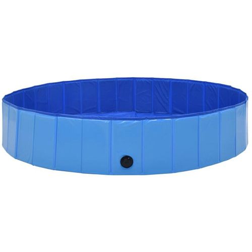 Vidaxl - Hundepool Faltbar Blau 160 x 30 cm pvc