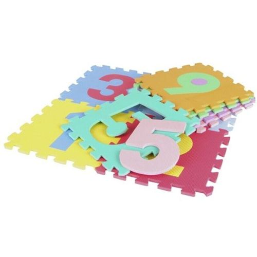 Puzzlematte Zahlen 9-teilig Spielteppich Spielmatte Puzzleteppich Bodenpuzzle