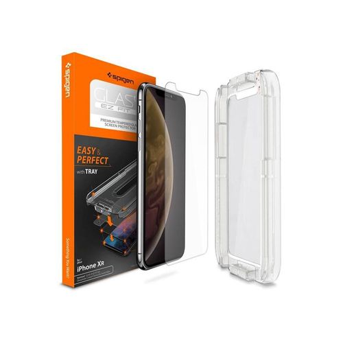 Spigen Glas.tR EZ Fit - iPhone XR