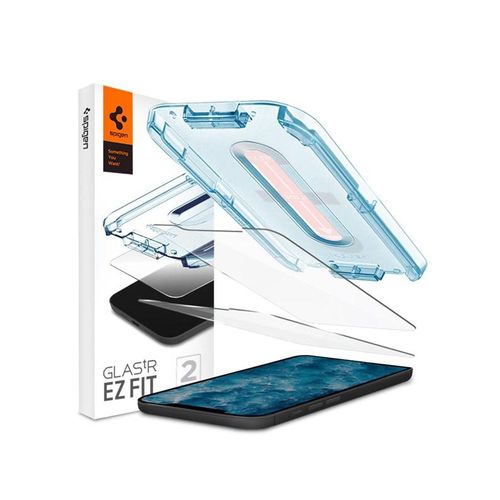 Spigen Glas tR EZ Fit - 2 Pack - iPhone 12/Pro