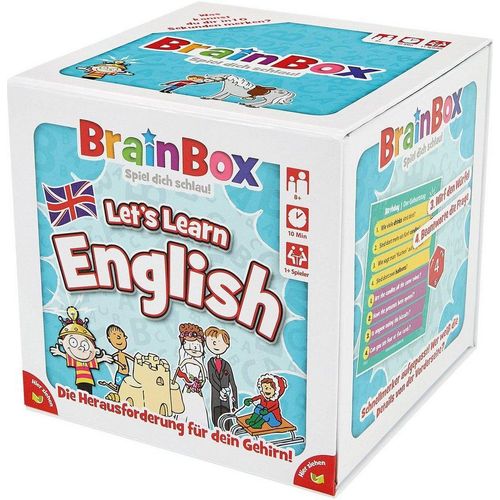 BrainBox Spiel, Lernspiel Let's Learn English, bunt