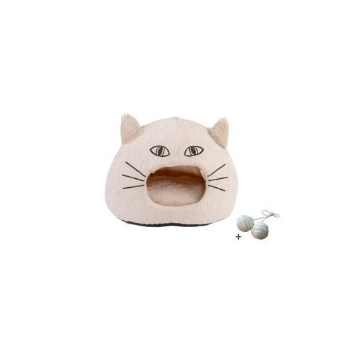 Rohrschneider ® Katzenhöhle Amira, mit Gratis-Spielball,