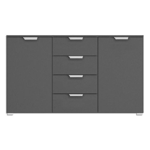 Sideboard - grau metallic - 140 cm